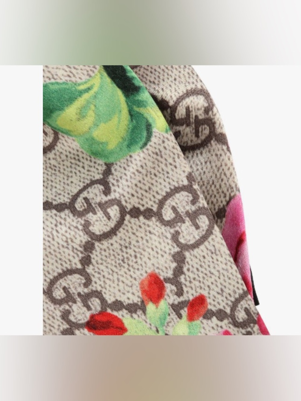 Authentic Gucci Women's Floral Blooms silk Headwrap - Picture 4 of 4